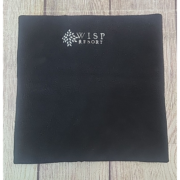 Turtle Fur Fleece Neck Gaiter Women's One Size Black Wisp Resort Embroidery - Picture 1 of 5